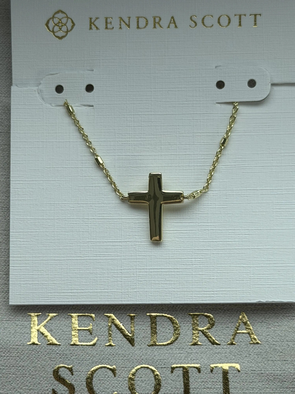 Kendra Scot Cross Pendant Necklace